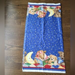 Fabric Traditional "Twinkle Twinkle"Patty Reed Designs little bears sz.90×42 in.
